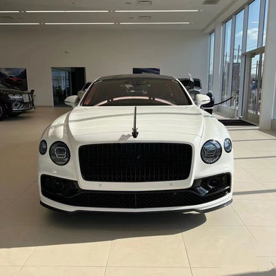 Flying Spur Bentley Body Kit W12 Stijl Carbon Fiber Lip Kit 2019 Diffuser Spoiler Zijdekleding