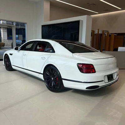 Flying Spur Bentley Body Kit W12 Stijl Carbon Fiber Lip Kit 2019 Diffuser Spoiler Zijdekleding