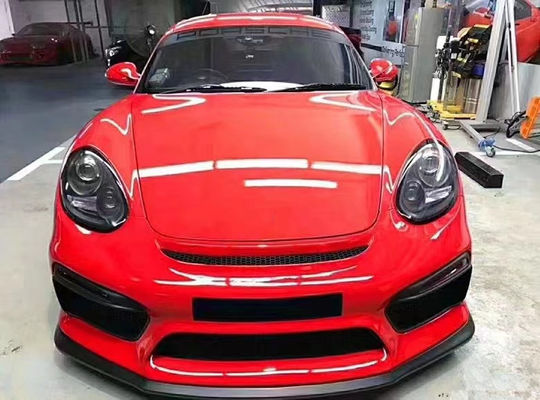 Producten verkopen als Hot Cakes 987Cayman Body Kit GT4 Style Voor- en achterbumper spoiler 2006-2012