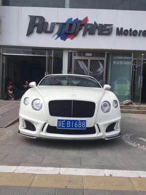 ODM Witte Bentley Continental Gt Body Kit WD Stijl Auto rok Spoiler Body Kit