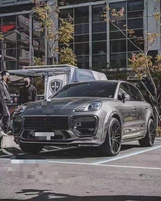 Cayenne Carbon Fiber Body Kit voor Porsche Cayenne MTR Droog Carbon Fiber Body Kit Voor- en achterbumpers