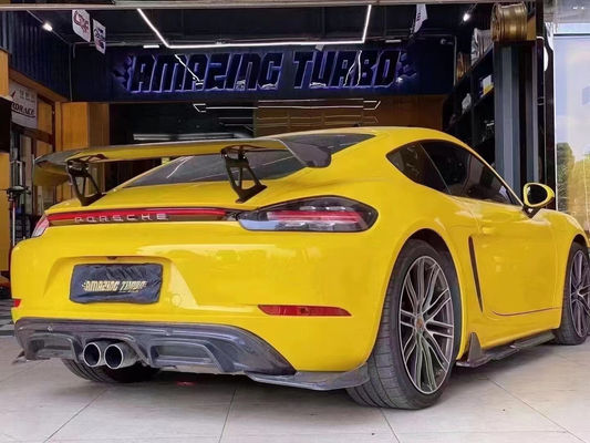 2022 Nieuwe producten 987Cayman 981Boxster 718 Carbon Fiber Spoiler voor Porsche 987 981 718 Carbon Fiber Spoiler Wing