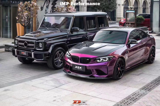 IMP-stijl Carbon Fiber Hood voor BMW M2 2 Series F22 F87 Carbon Fiber Motor Cover Engine Hatch Cover