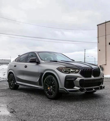 Hot Sale G06 X6 Carbon Fiber Body Kit Forbmw X6 Carbon Fiber Voorblad Schaaf Achterste Diffuser Spoiler Cover