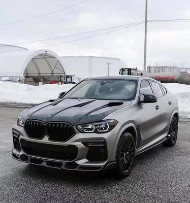 Hot Sale G06 X6 Carbon Fiber Body Kit Forbmw X6 Carbon Fiber Voorblad Schaaf Achterste Diffuser Spoiler Cover