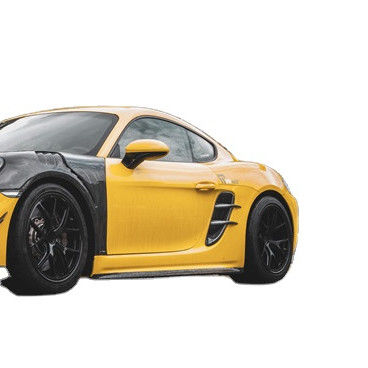 Nieuw product voor Porsche Cayman Carbon Fiber Tuyere 718 Boxster Carbon Fiber Side Air Inlet
