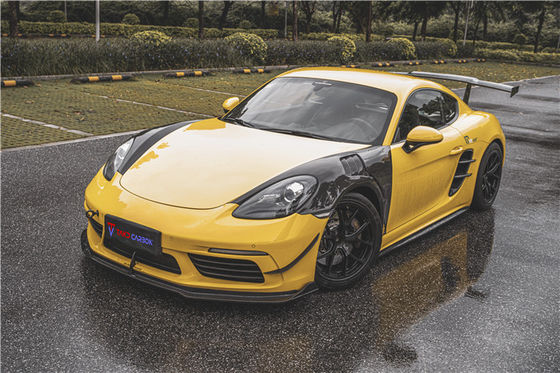 Nieuw product voor Porsche Cayman Carbon Fiber Tuyere 718 Boxster Carbon Fiber Side Air Inlet