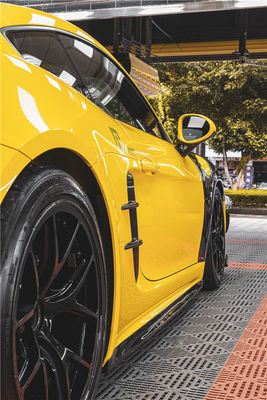 Nieuw product voor Porsche Cayman Carbon Fiber Tuyere 718 Boxster Carbon Fiber Side Air Inlet