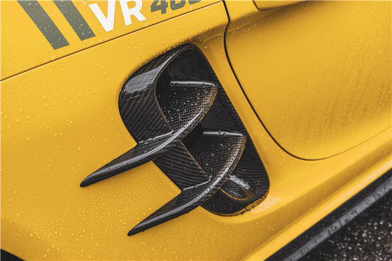 Nieuw product voor Porsche Cayman Carbon Fiber Tuyere 718 Boxster Carbon Fiber Side Air Inlet