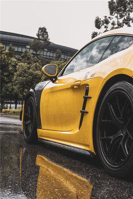Nieuw product voor Porsche Cayman Carbon Fiber Tuyere 718 Boxster Carbon Fiber Side Air Inlet