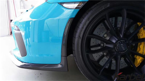 Carbon Fiber Body Kit voor Porsche 911 991.2 GT3 911 GT3 Carbon Fiber Front Schaaf Achter Diffuser Side Roek Body Kit