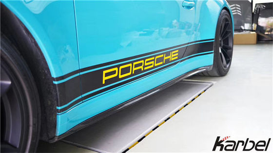 Carbon Fiber Body Kit voor Porsche 911 991.2 GT3 911 GT3 Carbon Fiber Front Schaaf Achter Diffuser Side Roek Body Kit