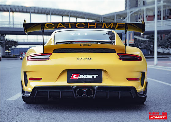 Carbon Fiber Body Kit voor Porsche 911 991.2 GT3RS 911 GT3RS Carbon Fiber Voorblad Achter Diffuser Body Kit