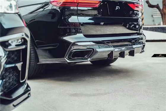 Autoonderdelen voor BMW X7 Carbon Fiber Body Kit X7 Upgraded FD-stijl Carbon Fiber Front Shovel Diffuser Spoiler Top Wing Body Kit