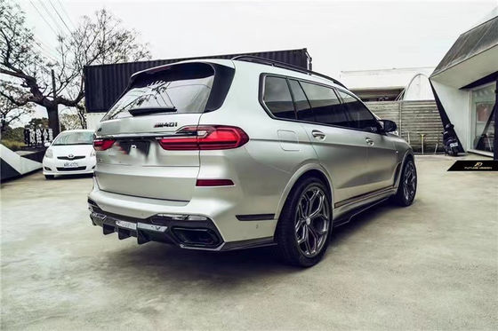 Autoonderdelen voor BMW X7 Carbon Fiber Body Kit X7 Upgraded FD-stijl Carbon Fiber Front Shovel Diffuser Spoiler Top Wing Body Kit