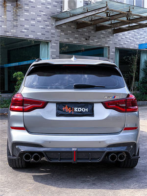 Nieuw product Carbon Fiber Body Kit voor BMW X3M X4M F97 F98 X3M X4M Carbon Fiber Front Shovel Diffuser Spoiler