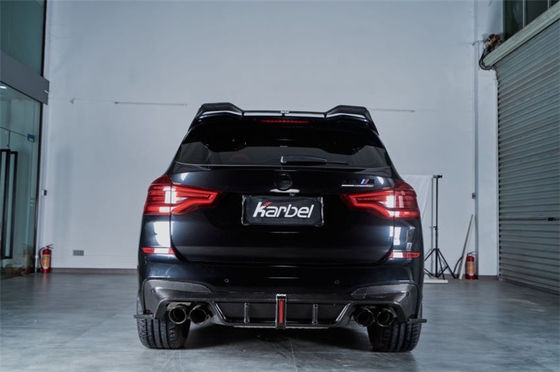 Nieuw product Carbon Fiber Body Kit voor BMW X3M X4M F97 F98 X3M X4M Carbon Fiber Front Shovel Diffuser Spoiler