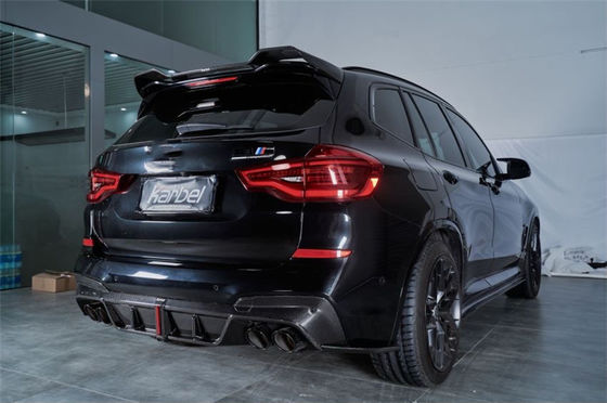 Nieuw product Carbon Fiber Body Kit voor BMW X3M X4M F97 F98 X3M X4M Carbon Fiber Front Shovel Diffuser Spoiler