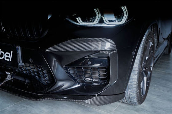 Nieuw product Carbon Fiber Body Kit voor BMW X3M X4M F97 F98 X3M X4M Carbon Fiber Front Shovel Diffuser Spoiler