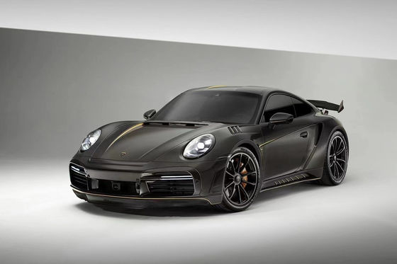 Autoonderdelen voor Porsche 911 992 Body Kit Droge koolstofvezel materiaal 911 992 Upgraded TOPCAR Style Body Kit Spoiler