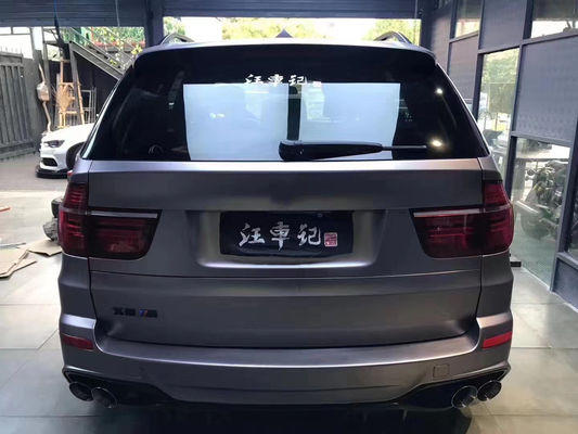 Voor BMW E70 E71 X5 Body Kit FPR Material X5 E70 E71 Upgrade PD Style Voor- en achterbumpers Wide Bodyki