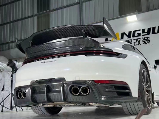 Autoonderdelen voor Porsche 911 992 Carbon Fiber Body Kit 911 992 Upgraded Bras-style Front Shovel Diffuser Spoiler Body Kit