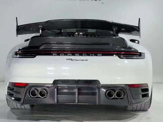 Autoonderdelen voor Porsche 911 992 Carbon Fiber Body Kit 911 992 Upgraded Bras-style Front Shovel Diffuser Spoiler Body Kit