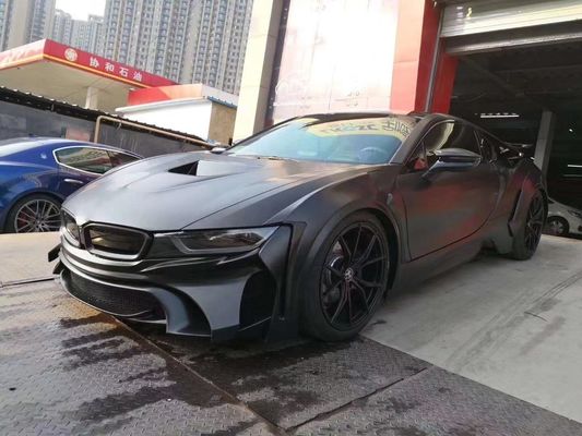 Voor BMW I8 Carbon Fiber Body Kit I8 Upgrade Energy-style Voor- en achterbumper spoiler Widebody Kit