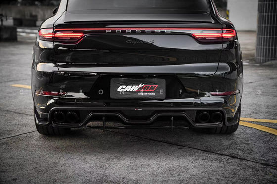 Autoonderdelen voor Porsche Cayenne Fiber Body Kit Cayenne Carbon Fiber Front Spreader Spoiler