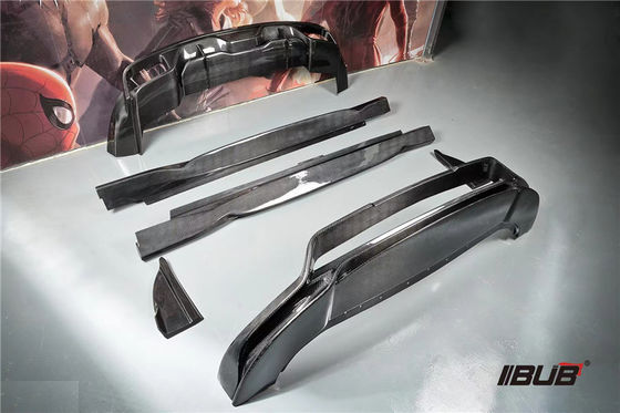 Autoonderdelen voor Porsche Cayenne Fiber Body Kit Cayenne Carbon Fiber Front Spreader Spoiler