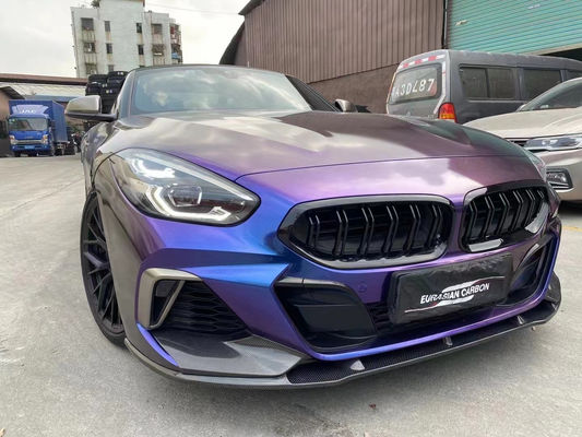 Carbon Fiber Body Kit voor BMW Z4 G29 Z4 G29 Upgraded TRD Style Front Shovel Diffuser Spoiler Body Kit