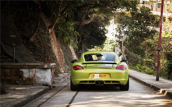 Autoonderdelen voor Porsche 987 Carbon Fiber Spoiler 987 Upgraded Cayman R Style Tail Spoiler 987 Body Kit