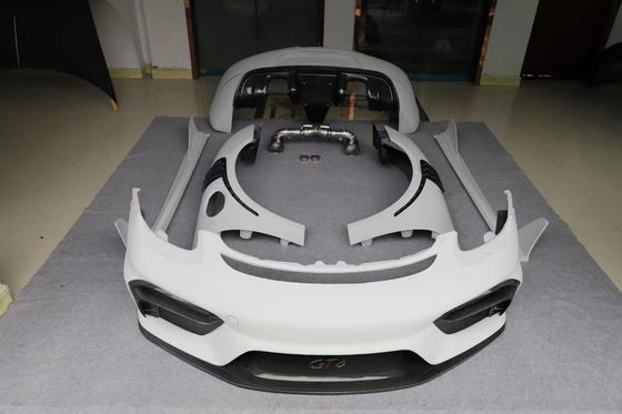 Autoonderdelen voor Porsche 981Boxster Cayman Body Kit 981Boxster Cayman Upgraded GT4-stijl voor- en achterbumper body kit