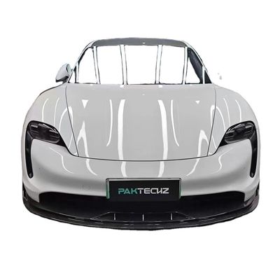 Droog koolstofvezel koolstofvezel body kit voor Porsche Taycan Taycan Upgrade PAKTECHZ Style Front Shovel Diffuser Spoiler body kit
