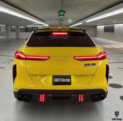 Autoonderdelen voor BMW X6M F96 Carbon Fiber Body Kit X6M F96 Upgraded LARTE Design Style Front Shovel Diffuser Spoiler Body Kit