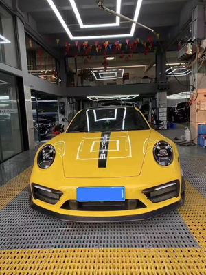 voor Porsche 992 Carbon fiber Body Kit 992 Carbon fiber voorlip diffuser zijkant rok spoiler motorkap schutter