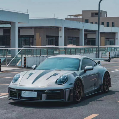 Voor Porsche 911 992 Carbon Fiber Body Kit 992 Upgraded MIW-stijl voor- en achterbumper spoiler hood Wide-body Kit