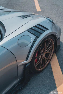 Voor Porsche 911 992 Carbon Fiber Body Kit 992 Upgraded MIW-stijl voor- en achterbumper spoiler hood Wide-body Kit