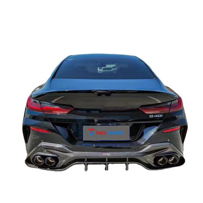 Autoonderdelen voor BMW 8 Serie G14 G15 G16 840i Carbon Fiber Body Kit 840i Carbon Fiber Front Scoop Diffused Spoiler Side Skirt