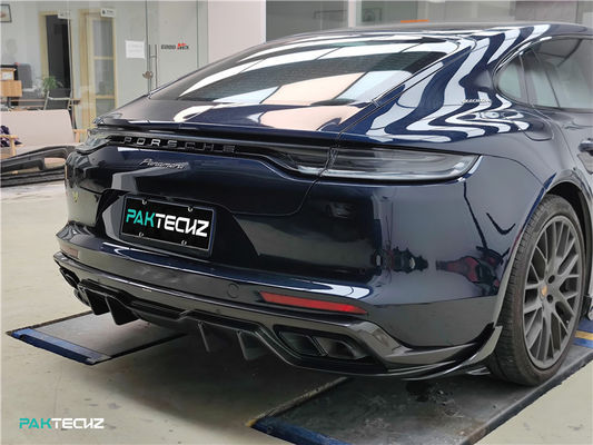Voor Porsche Palamela 971 Carbon Fiber Body Kit Paramela 971 Carbon Fiber Front Lip Diffuser Spoiler Side Skirt Body Kit