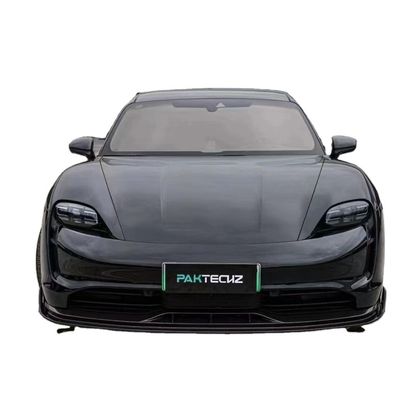 Droog koolstofvezel koolstofvezel body kit voor Porsche Taycan Taycan Upgrade PAKTECHZ Style Front Shovel Diffuser Spoiler body kit