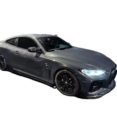 Carbon Fiber Body Kit voor BMW 4 Series G22 G22 Carbon Fiber Front Shovel Diffuser Spoiler Side Skirt Droge Carbon Fiber Body Kit