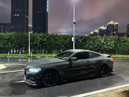 Carbon Fiber Body Kit voor BMW 4 Series G22 G22 Carbon Fiber Front Shovel Diffuser Spoiler Side Skirt Droge Carbon Fiber Body Kit