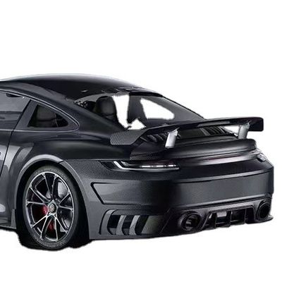 Voor Porsche 992 Turbo Carbon Fiber Spoiler 992 Turbo Upgrade Paktechz Style Carbon Fiber Tail Cover Spoiler