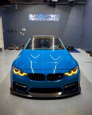 Voor BMW M3 M4 F80F82 Carbon Fiber Body Kit M3 M4 F80F82 Opgewaardeerde Carbon Fiber Front Lip Front Spoiler