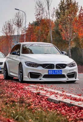 Voor BMW M3 M4 F80F82 Carbon Fiber Body Kit M3 M4 F80F82 Opgewaardeerde Carbon Fiber Front Lip Front Spoiler