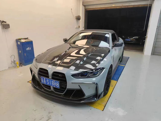 Voor BMW G80 G82M3 M4 Carbon Fiber Body Kit G80 G82M3 M4 Upgraded Paktechz Style Front Lip Diffuser Spoiler Hood