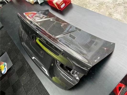 voor BMW M3 M4 Koolstofvezel achterdek M3 M4 CSL-stijl droog koolstofvezel kofferbakdek achterste achterdek kap