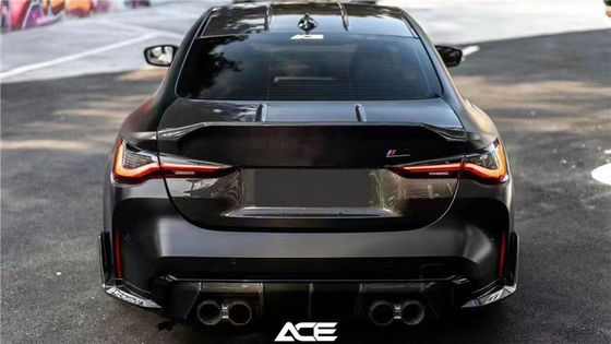 voor BMW M3 M4 Koolstofvezel achterdek M3 M4 CSL-stijl droog koolstofvezel kofferbakdek achterste achterdek kap