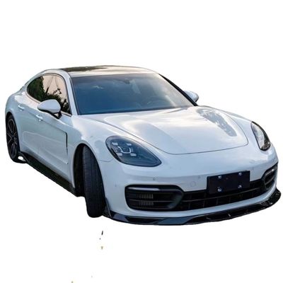 Voor Porsche Panamera Carbon Fiber Body Kit Panamera Carbon Fiber Front Lip Diffuser Spoiler Zijdekleding
